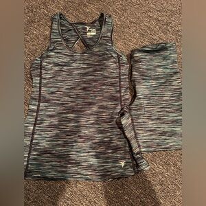 Old Navy Active Striped Tank Top